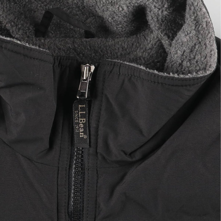 90s-00'S LL Bean Padded Mountain Jacket, Shell Jacket, Puffer Jacket, Men's XL, Vintage Nylon black type Vintage Second Hand
