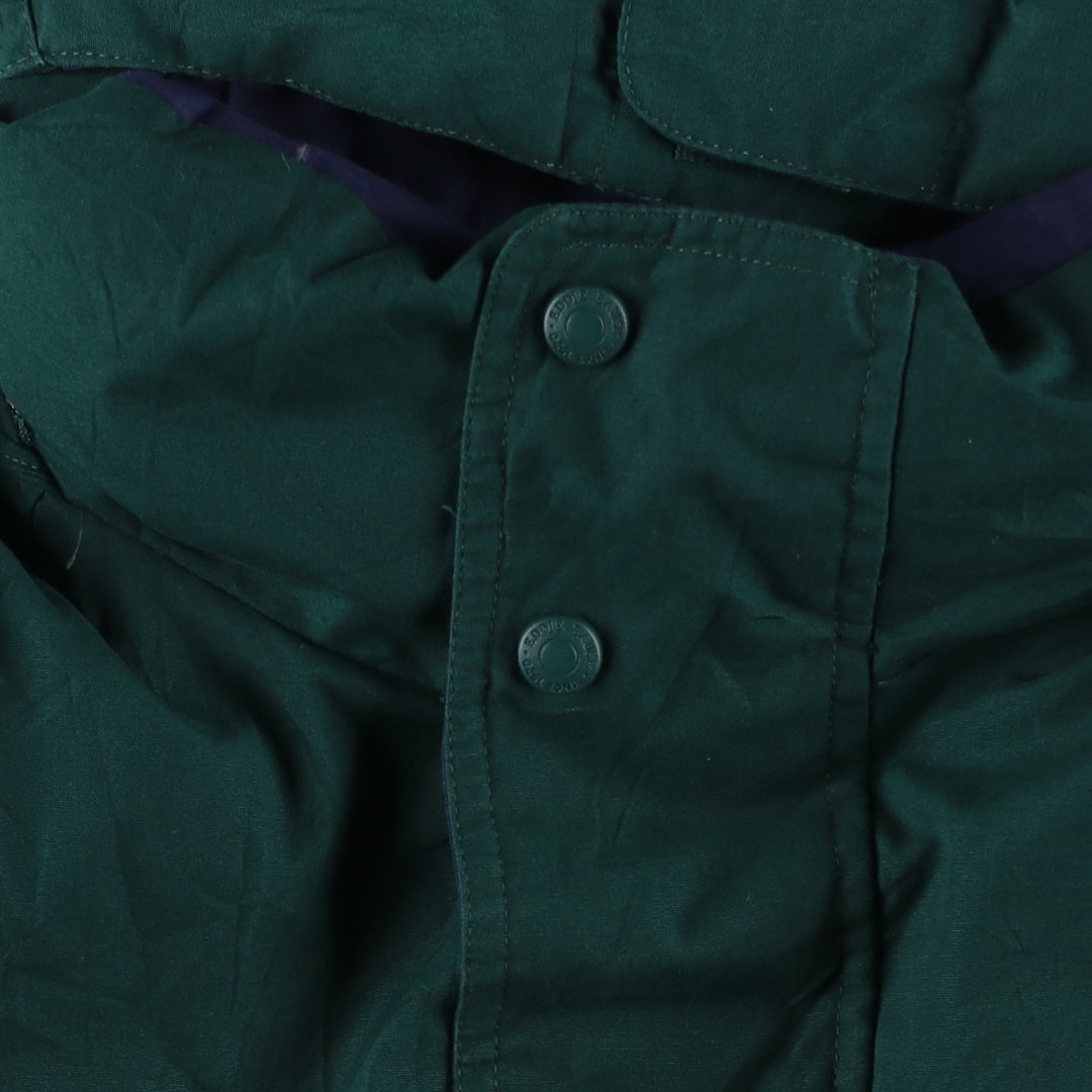 Eddie Bauer Goose Down Parka, Men's Size M polyester green type Vintage Second Hand