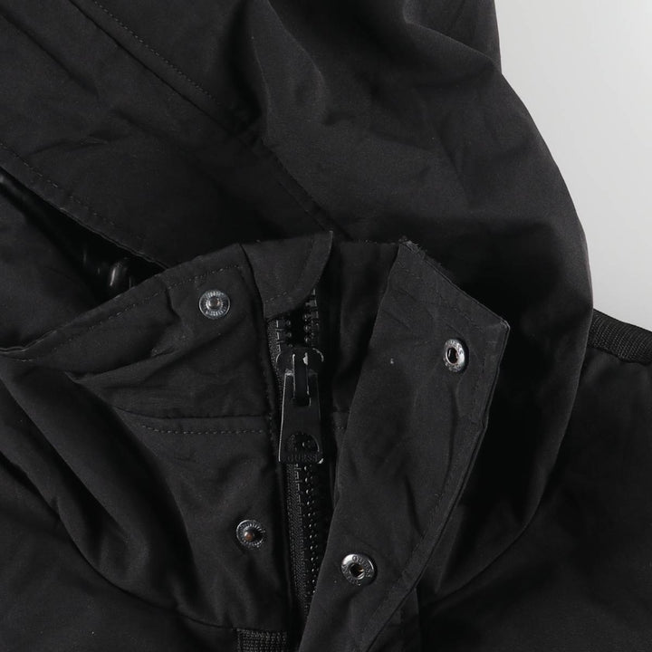Guess padded hoodie/puffer jacket, men's size M polyester black type Vintage Second Hand