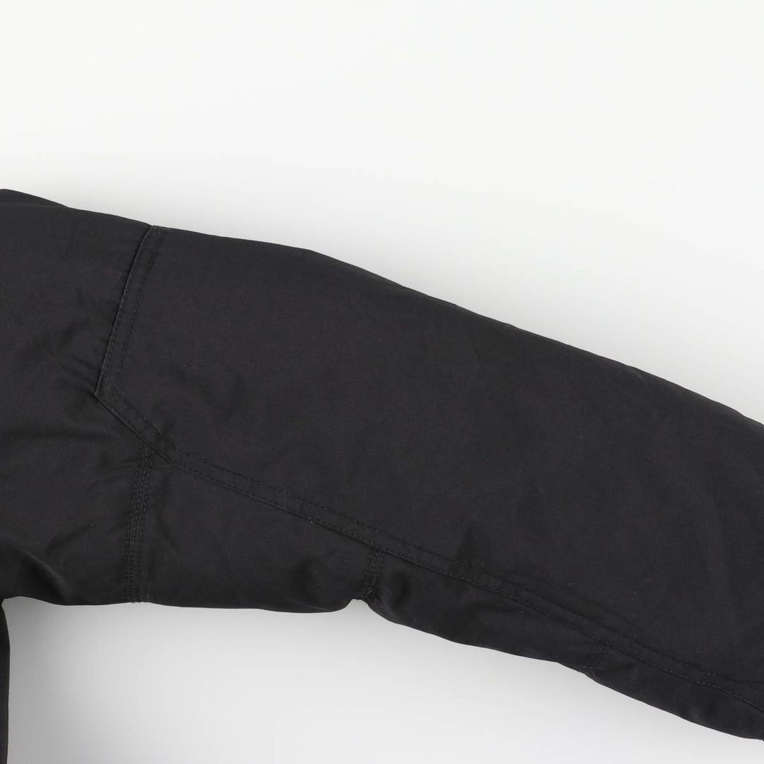 Guess padded hoodie/puffer jacket, men's size M polyester black type Vintage Second Hand