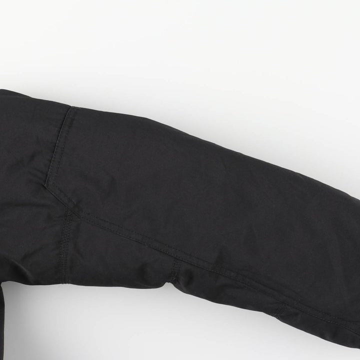 Guess padded hoodie/puffer jacket, men's size M polyester black type Vintage Second Hand