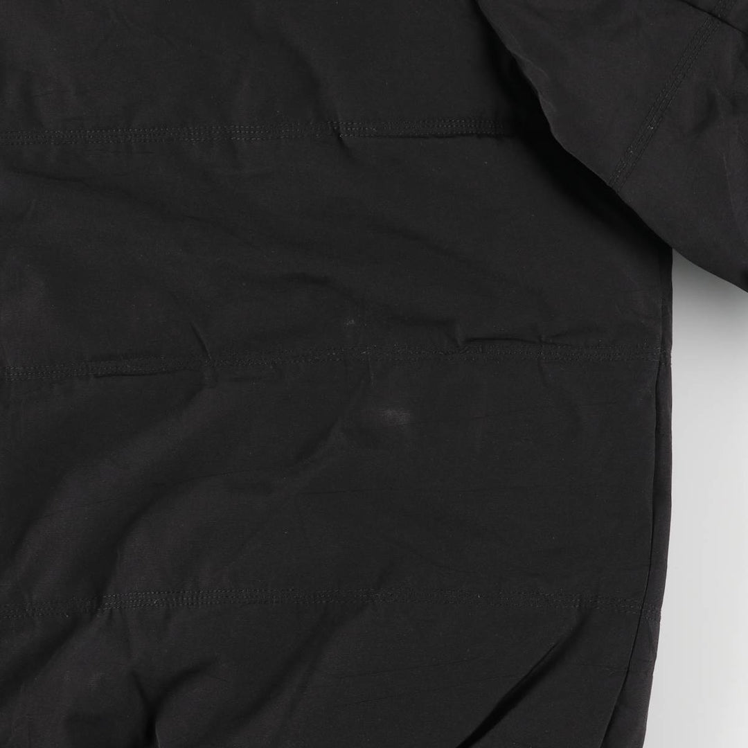 Guess padded hoodie/puffer jacket, men's size M polyester black type Vintage Second Hand