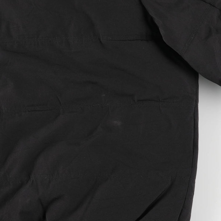 Guess padded hoodie/puffer jacket, men's size M polyester black type Vintage Second Hand