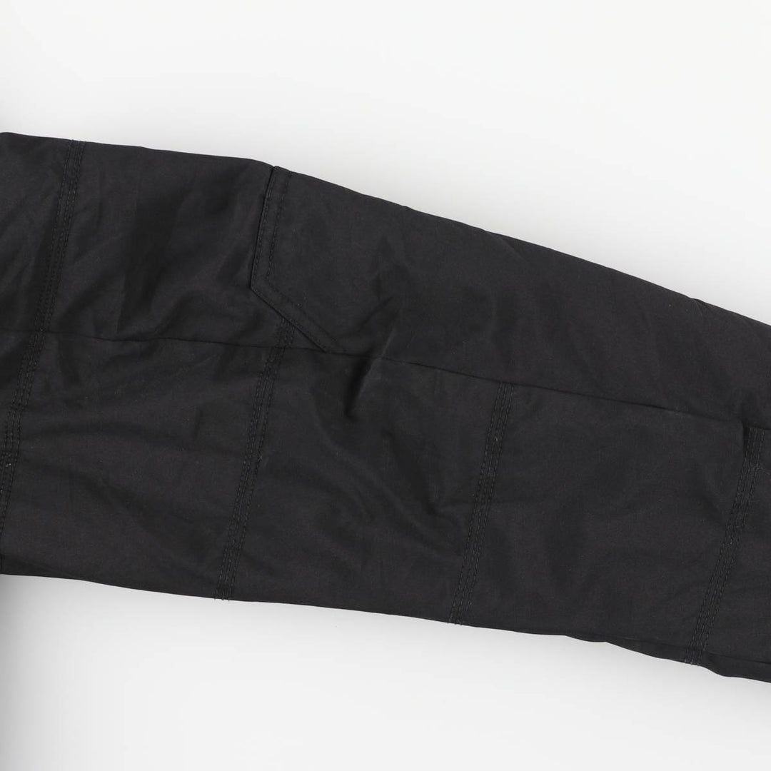 Guess padded hoodie/puffer jacket, men's size M polyester black type Vintage Second Hand
