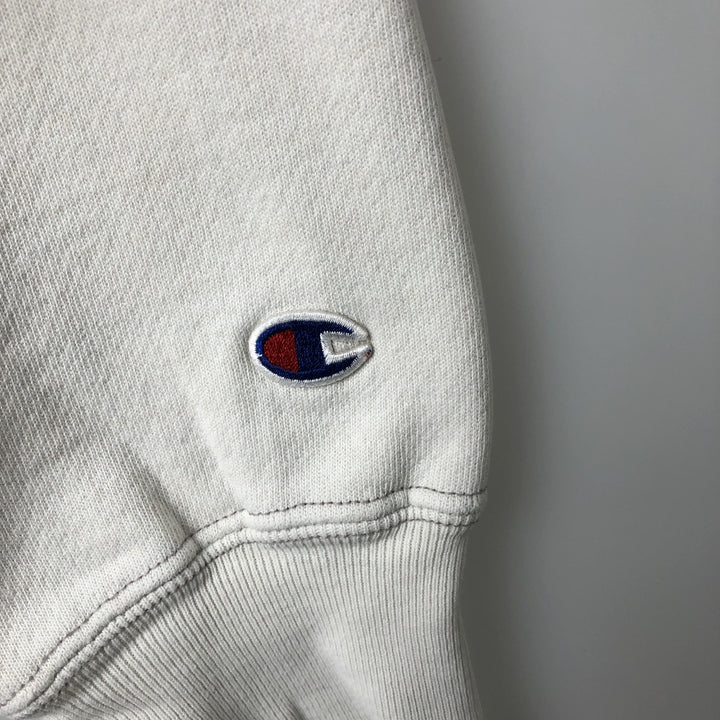 00'S Champion Premium Reverse Weave College Sweat Pullover Hoodie Men's XL unclear gray type Vintage Second Hand