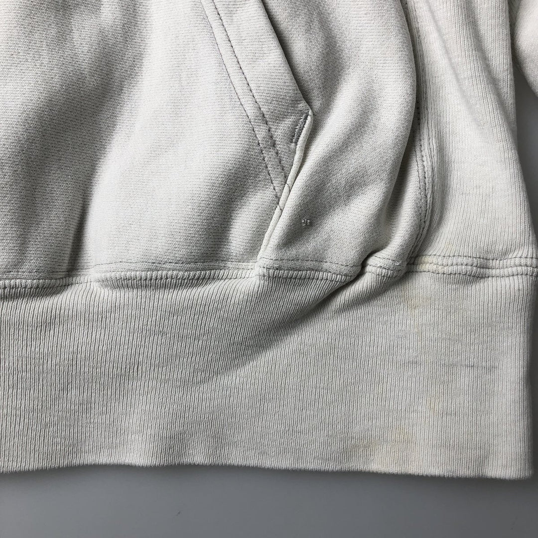 00'S Champion Premium Reverse Weave College Sweat Pullover Hoodie Men's XL unclear gray type Vintage Second Hand