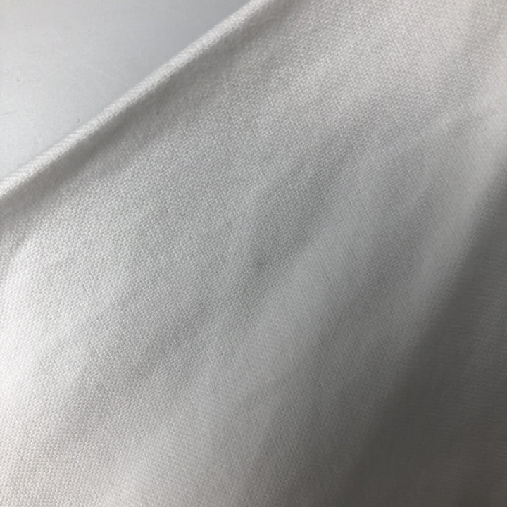 Ralph Lauren YARMOUTH long sleeve button down shirt, men's size L cotton white type Vintage Second Hand
