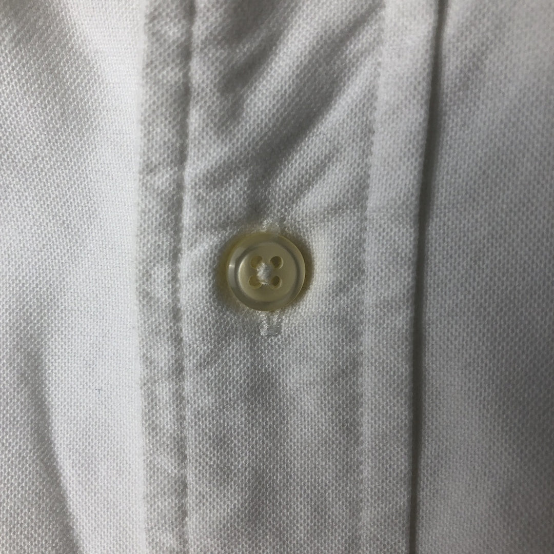Ralph Lauren Classic Fit Long Sleeve Button Down Shirt, Men's Size L cotton white type Vintage Second Hand