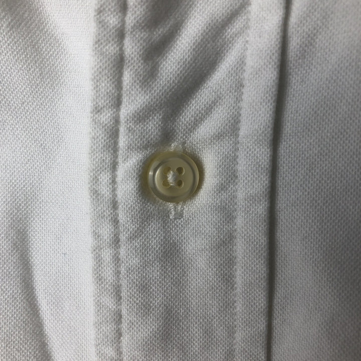 Ralph Lauren Classic Fit Long Sleeve Button Down Shirt, Men's Size L cotton white type Vintage Second Hand