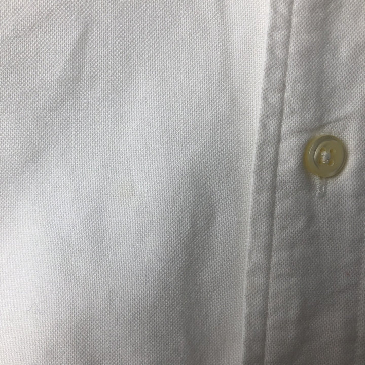 Ralph Lauren Classic Fit Long Sleeve Button Down Shirt, Men's Size L cotton white type Vintage Second Hand