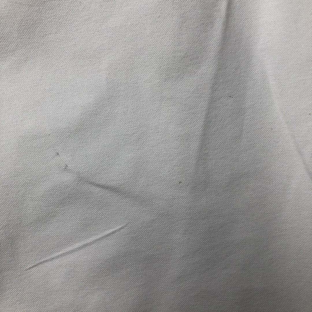 Ralph Lauren YARMOUTH long sleeve button down shirt, men's size L cotton white type Vintage Second Hand