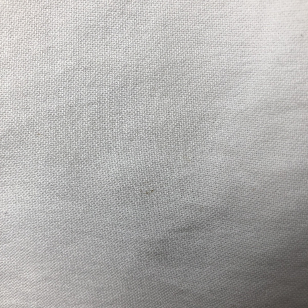 Ralph Lauren YARMOUTH long sleeve button down shirt, men's size L cotton white type Vintage Second Hand