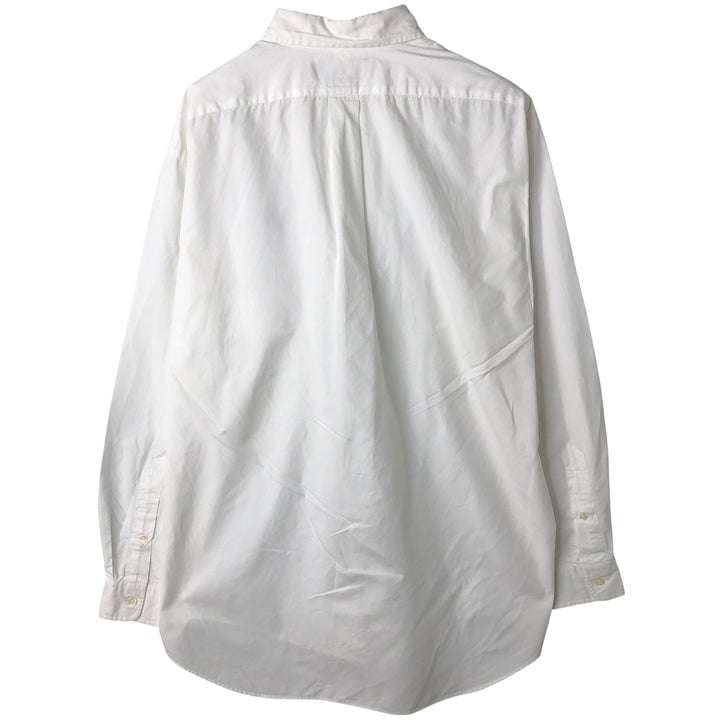 Ralph Lauren BLAKE long sleeve button down shirt, men's size L cotton white type Vintage Second Hand