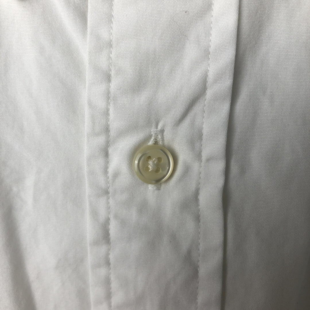 Ralph Lauren BLAKE long sleeve button down shirt, men's size L cotton white type Vintage Second Hand