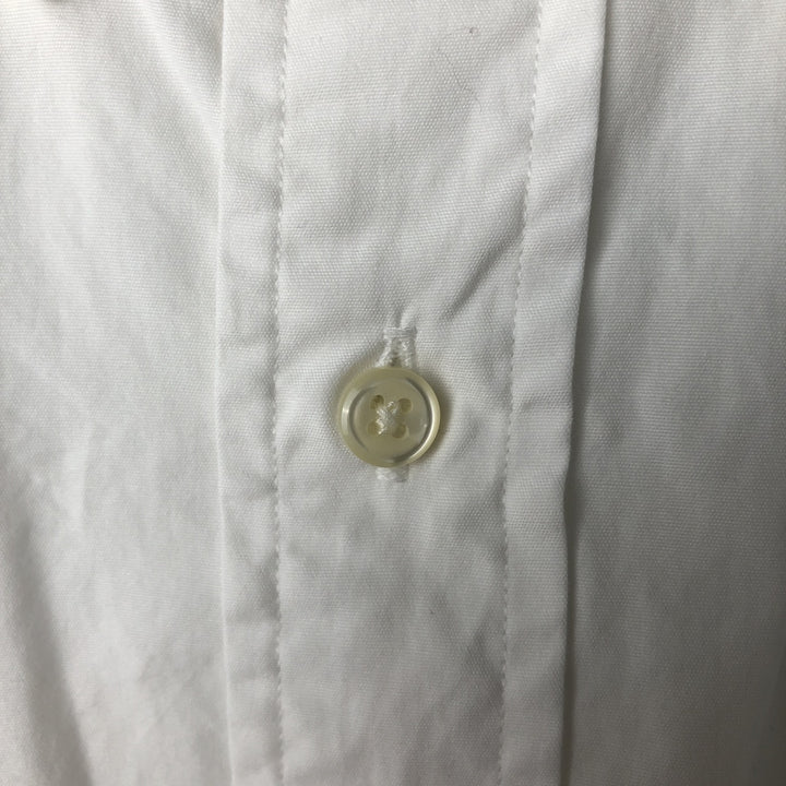 Ralph Lauren BLAKE long sleeve button down shirt, men's size L cotton white type Vintage Second Hand