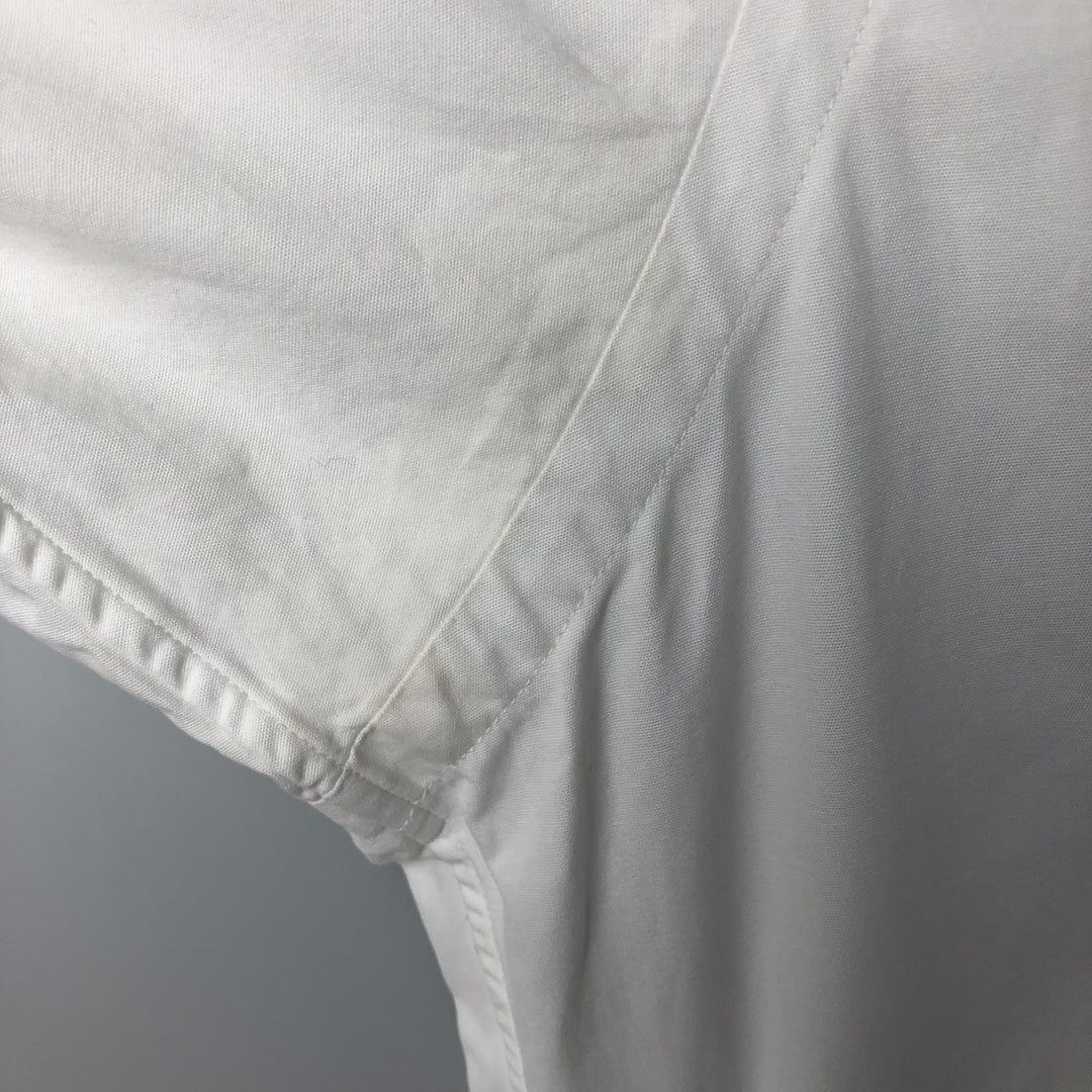 Ralph Lauren BLAKE long sleeve button down shirt, men's size L cotton white type Vintage Second Hand