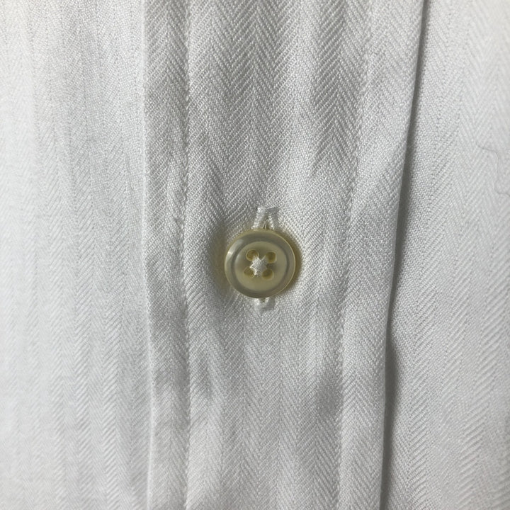 Ralph Lauren POLO by Ralph Lauren ANDREW long sleeve cotton shirt, men's XL size cotton white type Vintage Second Hand