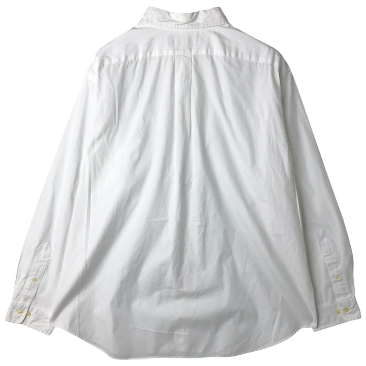 Ralph Lauren Classic Fit Long Sleeve Button Down Shirt Men's XL cotton white type Vintage Second Hand
