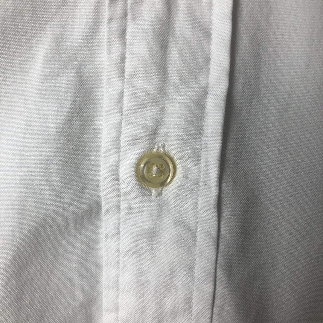Ralph Lauren Classic Fit Long Sleeve Button Down Shirt Men's XL cotton white type Vintage Second Hand