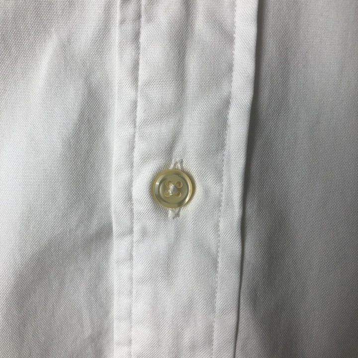 Ralph Lauren Classic Fit Long Sleeve Button Down Shirt Men's XL cotton white type Vintage Second Hand