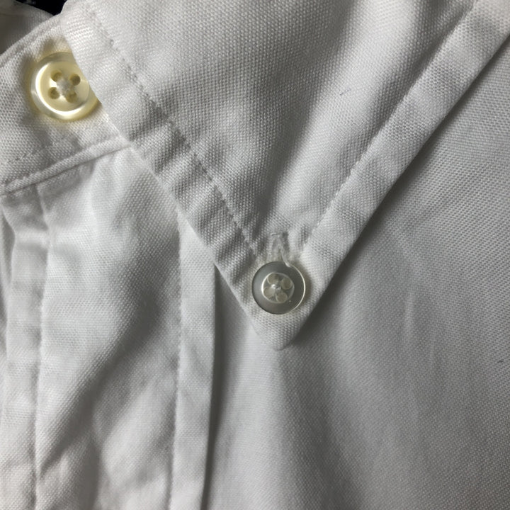 Ralph Lauren Classic Fit Long Sleeve Button Down Shirt Men's XL cotton white type Vintage Second Hand