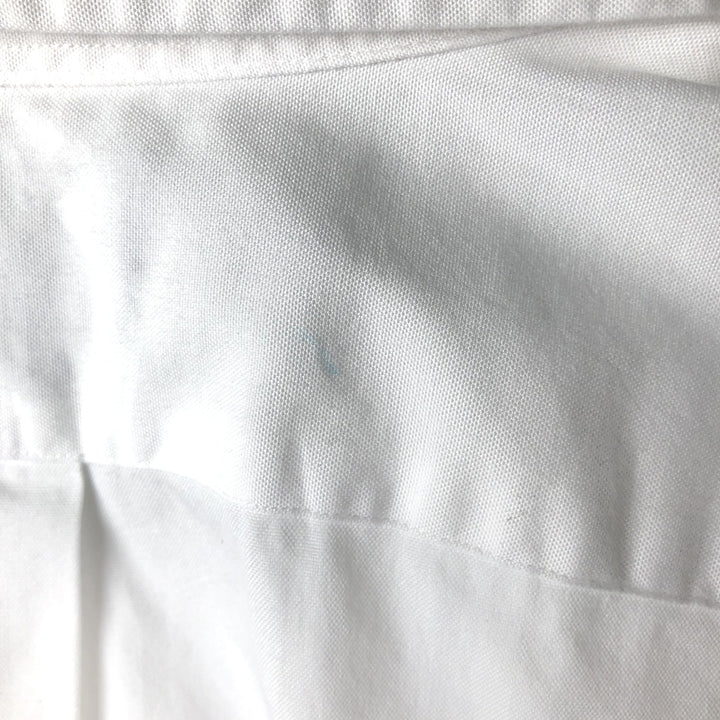 Ralph Lauren Classic Fit Long Sleeve Button Down Shirt Men's XL cotton white type Vintage Second Hand