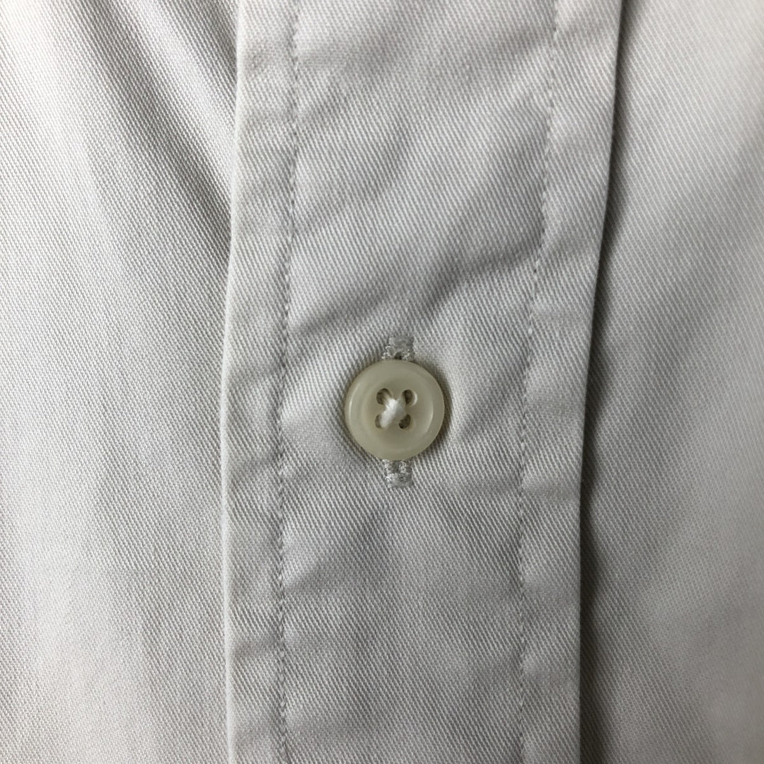 Ralph Lauren BLAKE long sleeve button down shirt, men's size L cotton Beige type Vintage Second Hand