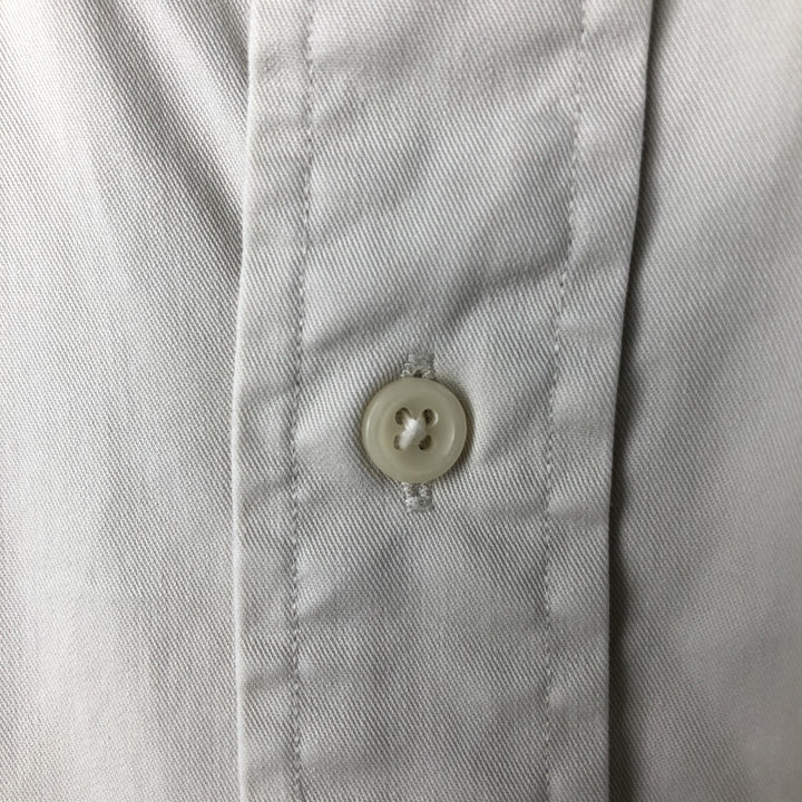 Ralph Lauren BLAKE long sleeve button down shirt, men's size L cotton Beige type Vintage Second Hand