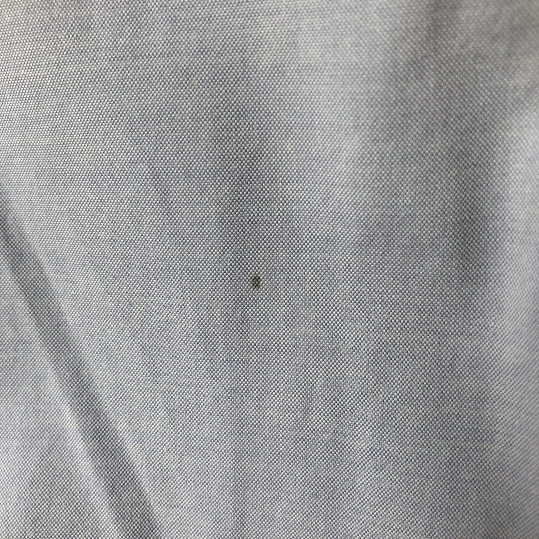 Ralph Lauren YARMOUTH long sleeve button down shirt, men's size L cotton Blue type light blue Vintage Second Hand
