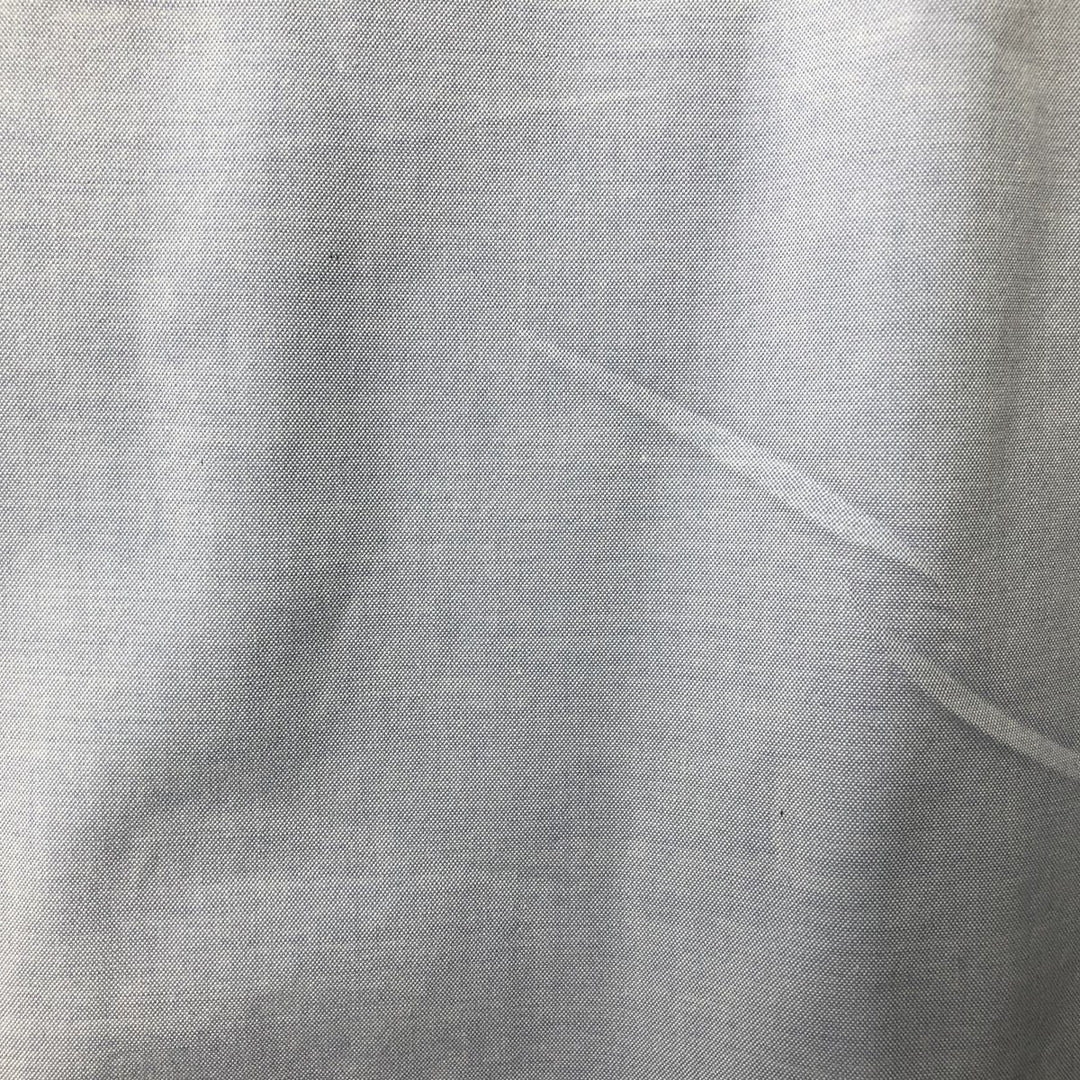 Ralph Lauren YARMOUTH long sleeve button down shirt, men's size L cotton Blue type light blue Vintage Second Hand