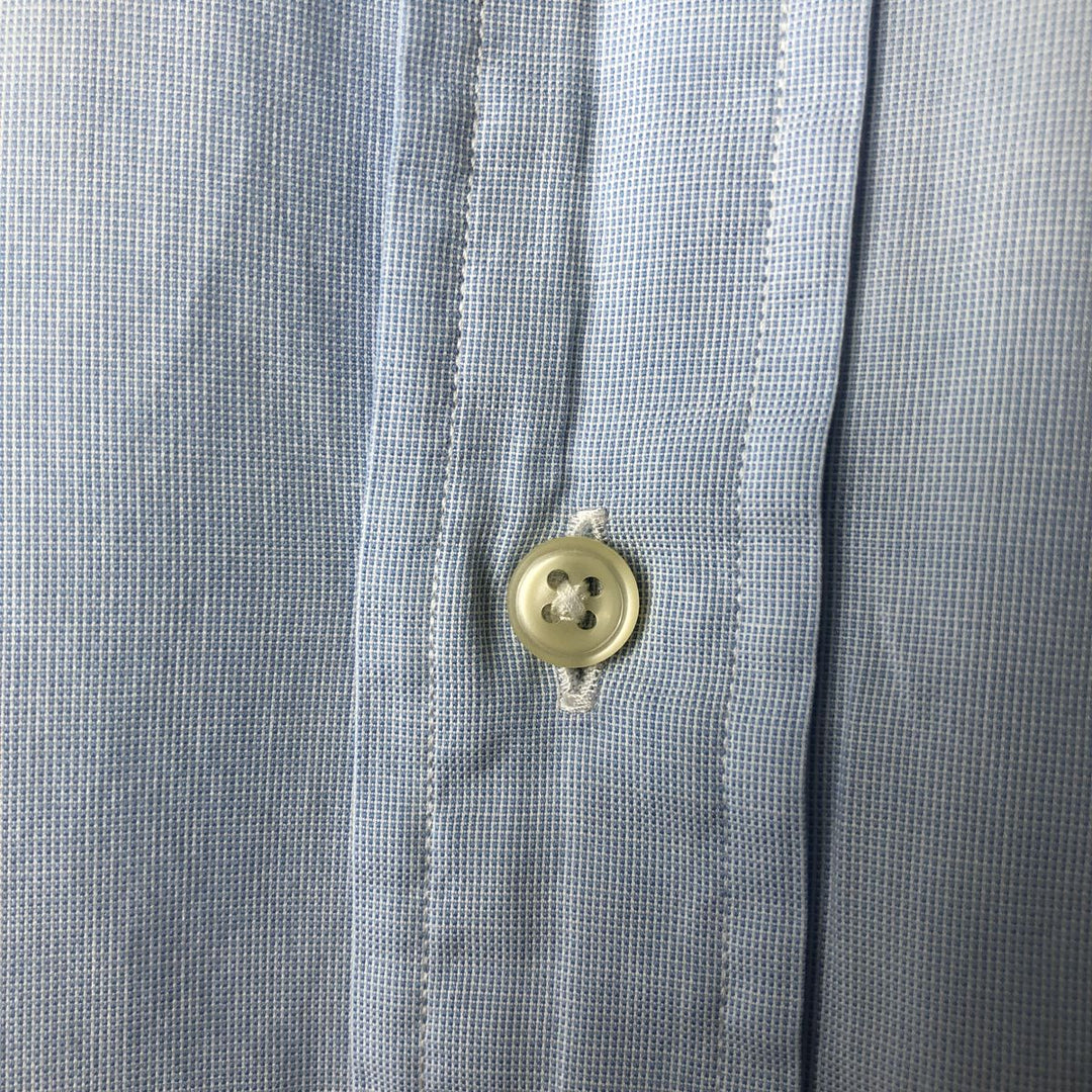 Ralph Lauren Classic Fit Long Sleeve Button Down Shirt, Men's Size L cotton Blue type light blue Vintage Second Hand
