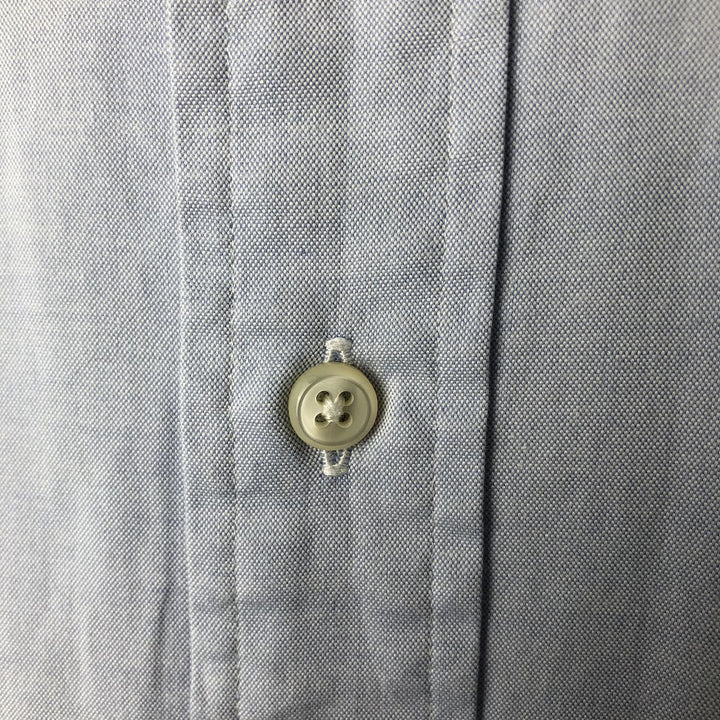 Ralph Lauren YARMOUTH long sleeve button down shirt, men's size L cotton Blue type light blue Vintage Second Hand