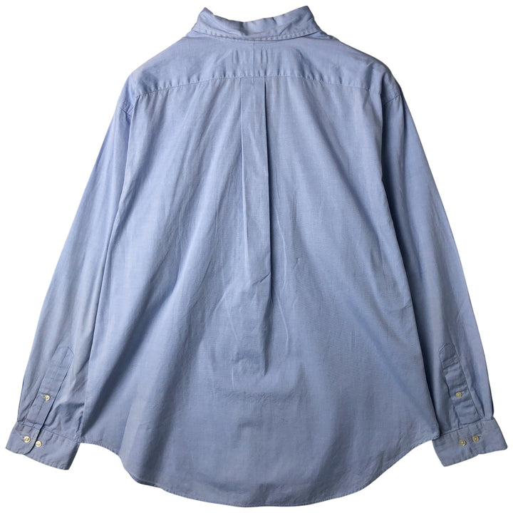 Ralph Lauren Classic Fit Long Sleeve Button Down Shirt Men's XL cotton Blue type light blue Vintage Second Hand