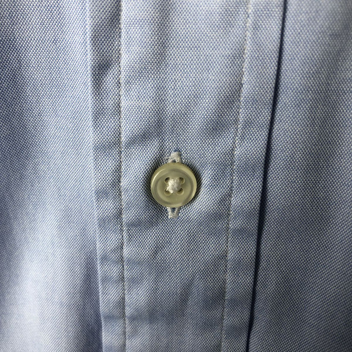 Ralph Lauren Classic Fit Long Sleeve Button Down Shirt Men's XL cotton Blue type light blue Vintage Second Hand