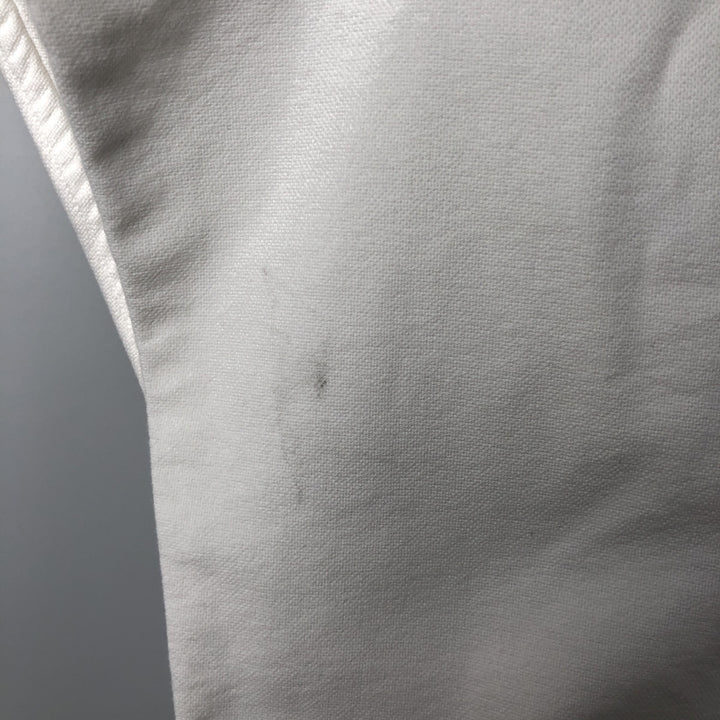 Ralph Lauren BIG SHIRT Long sleeve button down shirt Men's XL size cotton white type Vintage Second Hand