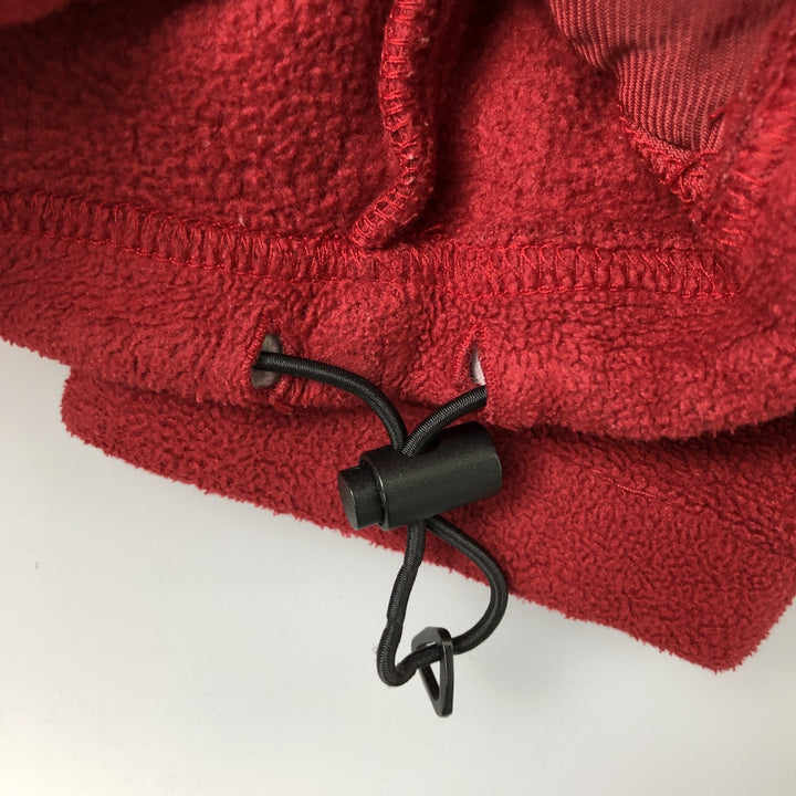 Columbia fleece jacket, men's size S polyester red type Vintage Second Hand
