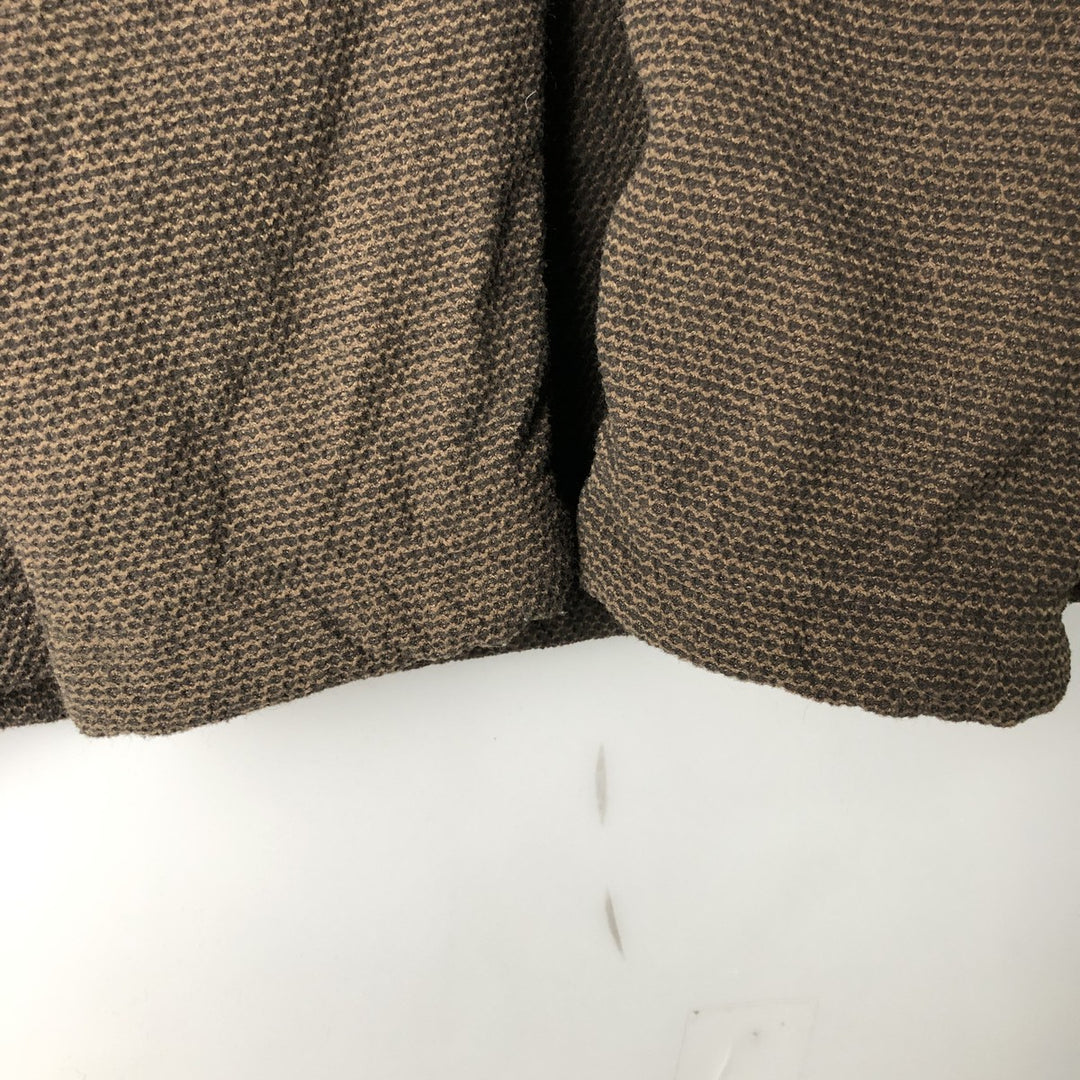 Orvis Half-Zip Fleece Pullover, Men's Size L polyester brown type Vintage Second Hand