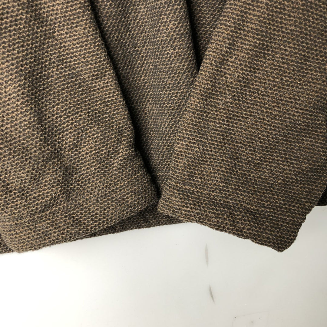 Orvis Half-Zip Fleece Pullover, Men's Size L polyester brown type Vintage Second Hand