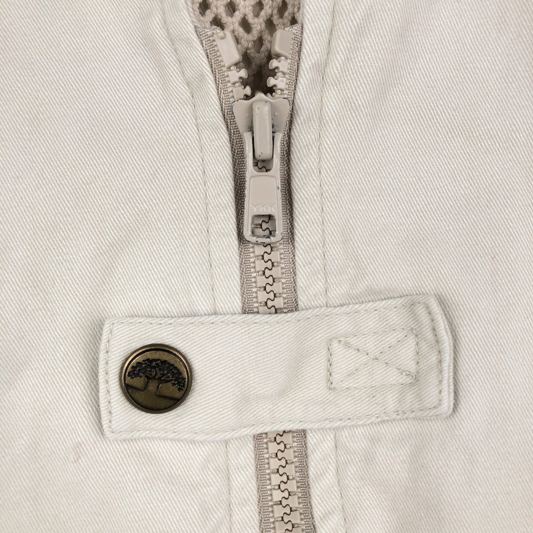90'S Walt Disney World Kilimanjaro Safari Vest, Men's, Size L, Vintage cotton ivory Vintage Second Hand
