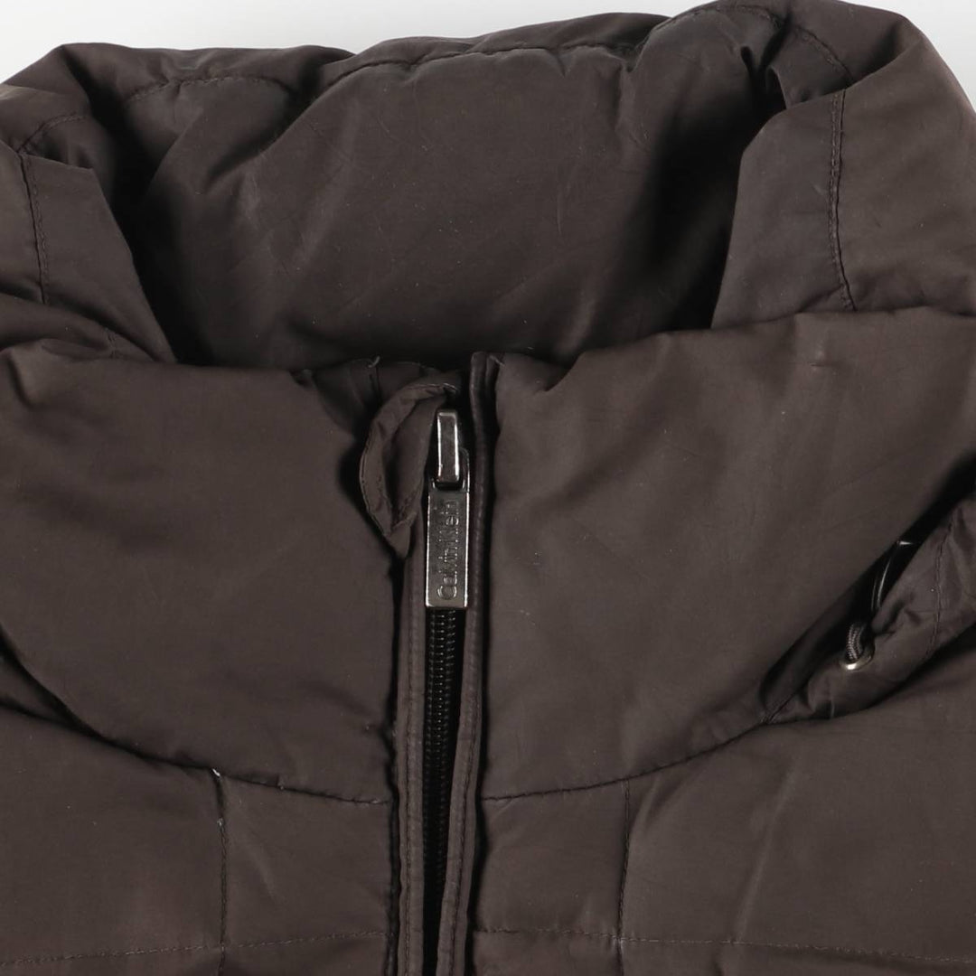 Calvin Klein down jacket, men's size L polyester brown type Vintage Second Hand