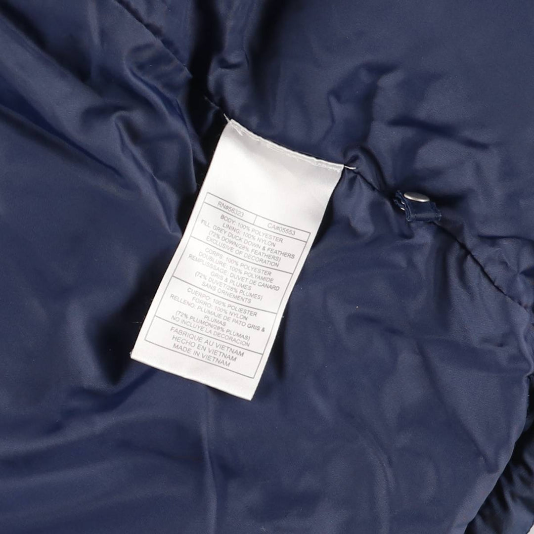 00'S Nike Down Jacket Men's M size polyester navy blue type Vintage Second Hand