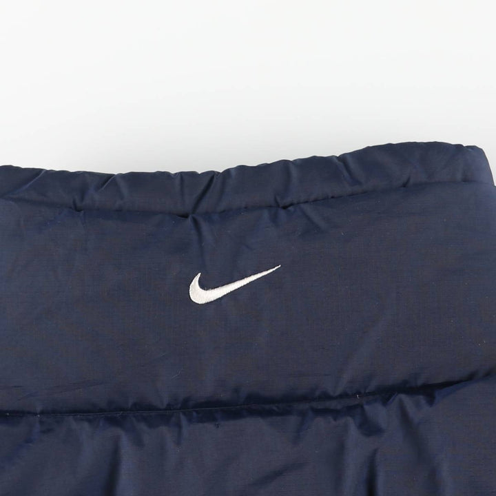 00'S Nike Down Jacket Men's M size polyester navy blue type Vintage Second Hand