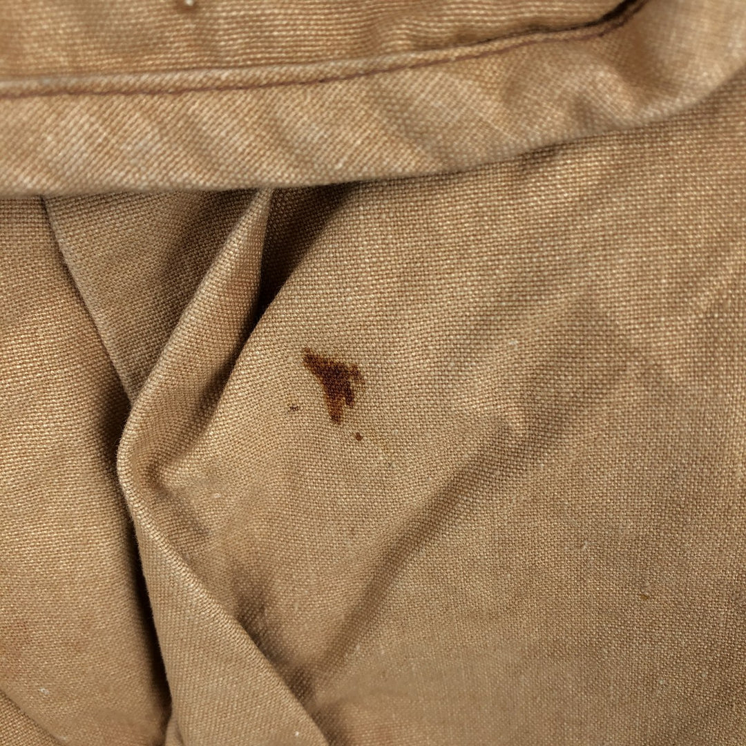 1980'S CALIBER Shooting Vest, Men's Size L (approx.), Vintage cotton brown type Vintage Second Hand