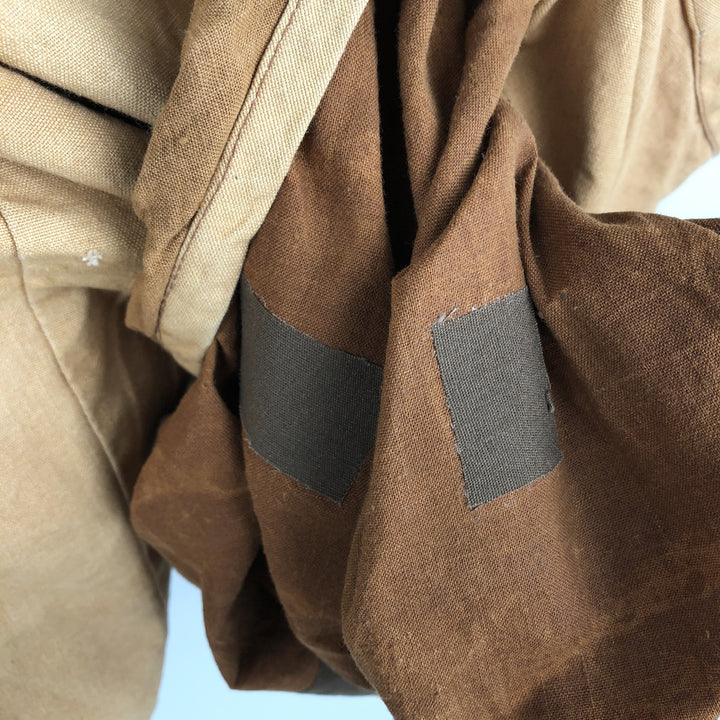 1980'S CALIBER Shooting Vest, Men's Size L (approx.), Vintage cotton brown type Vintage Second Hand