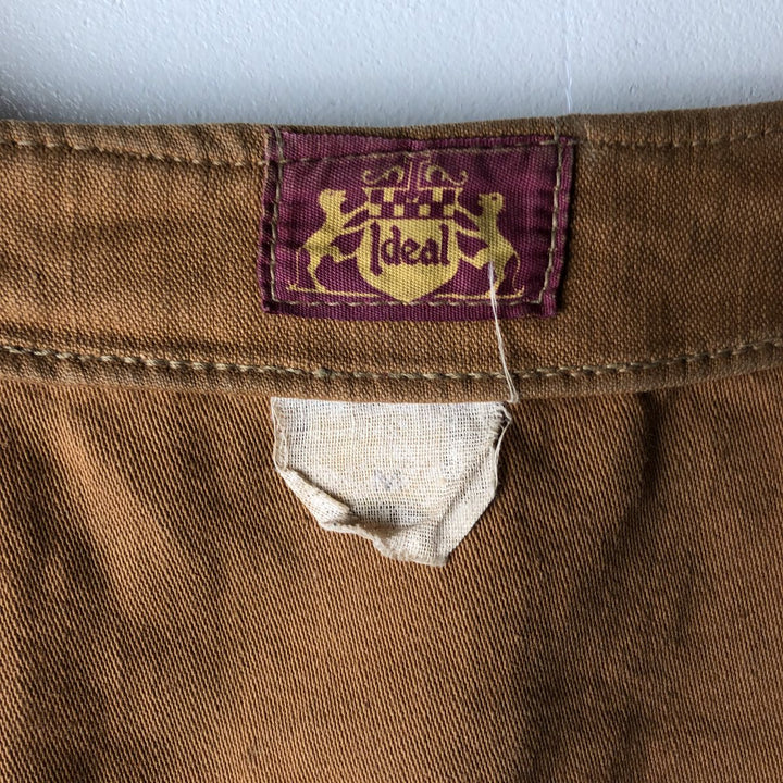 Vintage 1970'S Ideal Hunting Vest, Men's Size Medium unclear ocher yellow type Vintage Second Hand