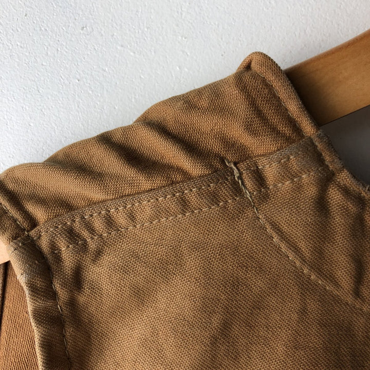 Vintage 1970'S Ideal Hunting Vest, Men's Size Medium unclear ocher yellow type Vintage Second Hand
