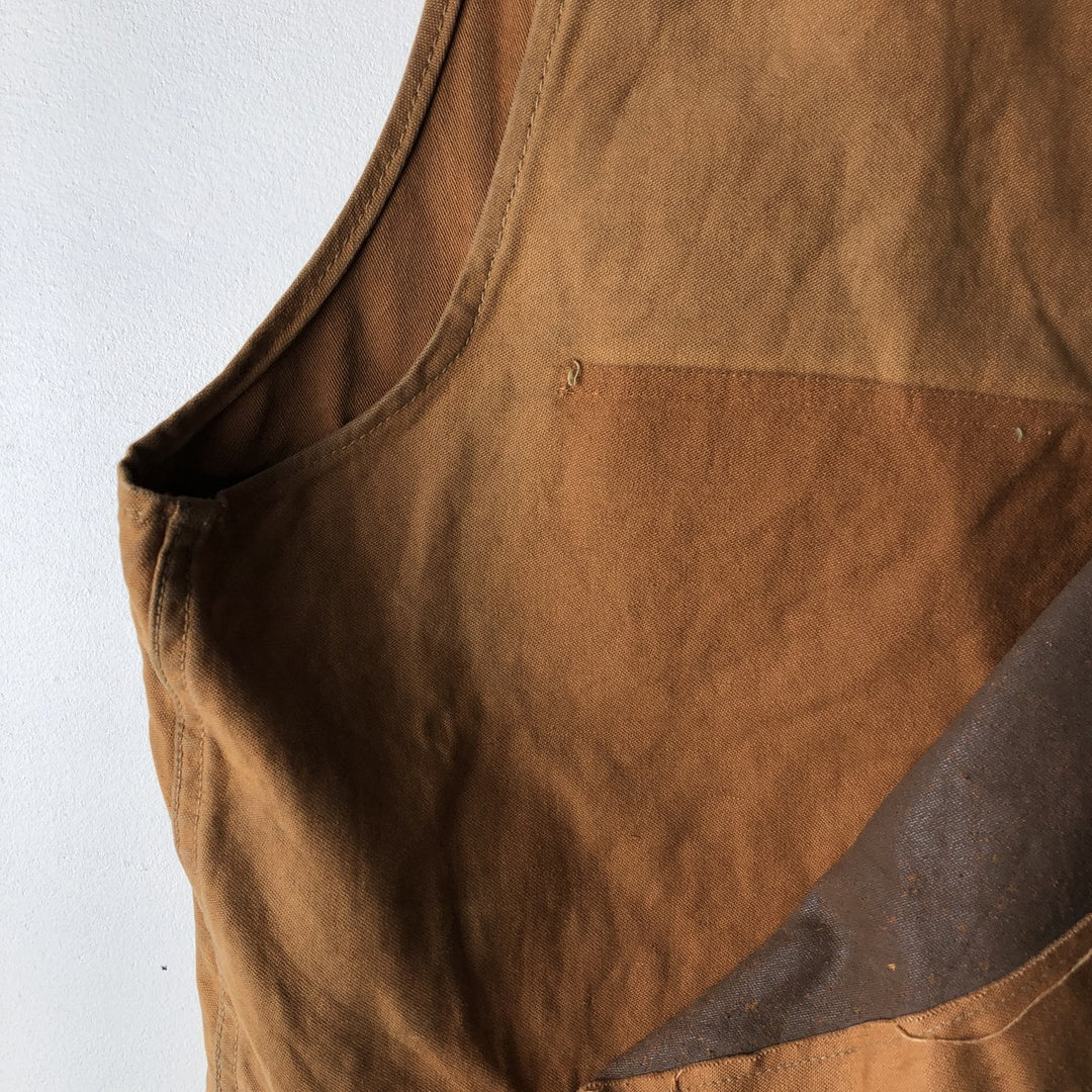 Vintage 1970'S Ideal Hunting Vest, Men's Size Medium unclear ocher yellow type Vintage Second Hand
