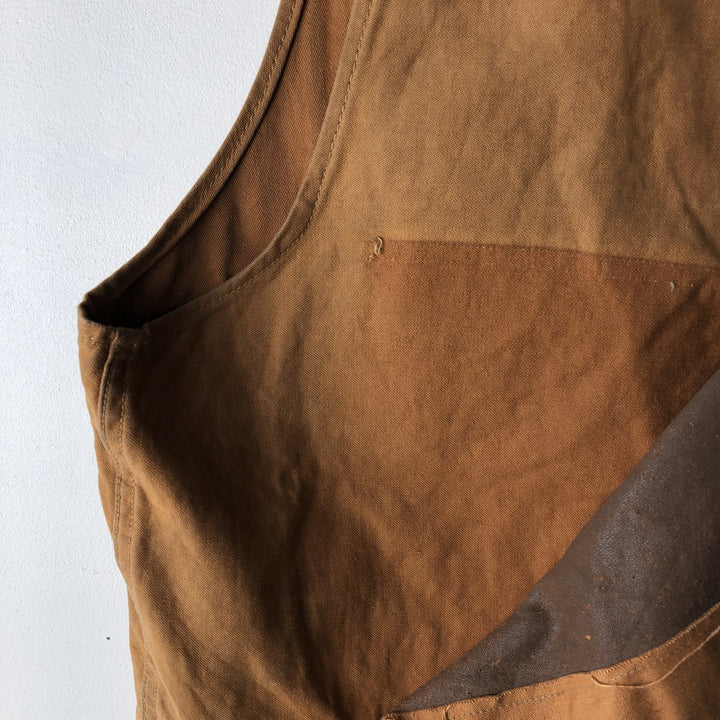 Vintage 1970'S Ideal Hunting Vest, Men's Size Medium unclear ocher yellow type Vintage Second Hand