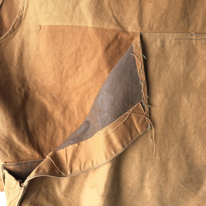 Vintage 1970'S Ideal Hunting Vest, Men's Size Medium unclear ocher yellow type Vintage Second Hand