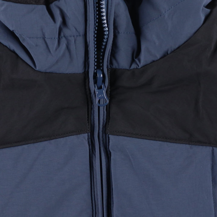 90s-00'S Columbia INTERCHANGE padded puffer jacket, men's size XL equivalent, vintage. Nylon navy blue type Vintage Second Hand